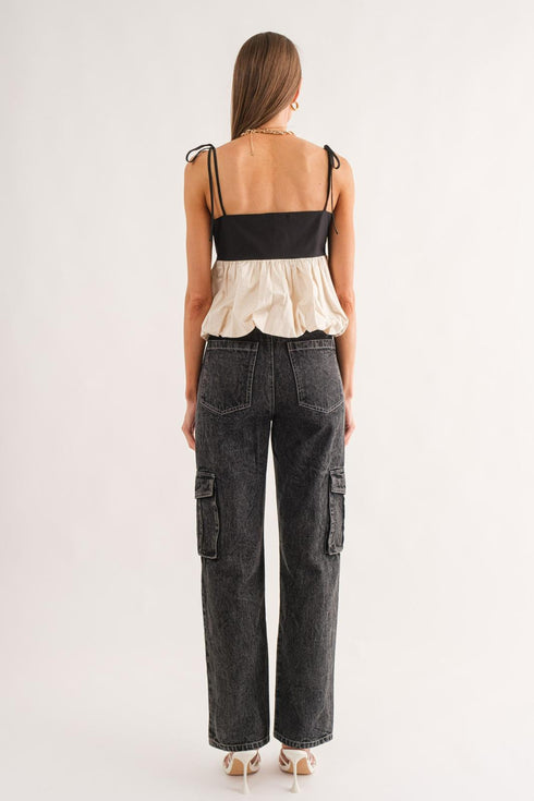 CAMILLA SCALLOP TOP